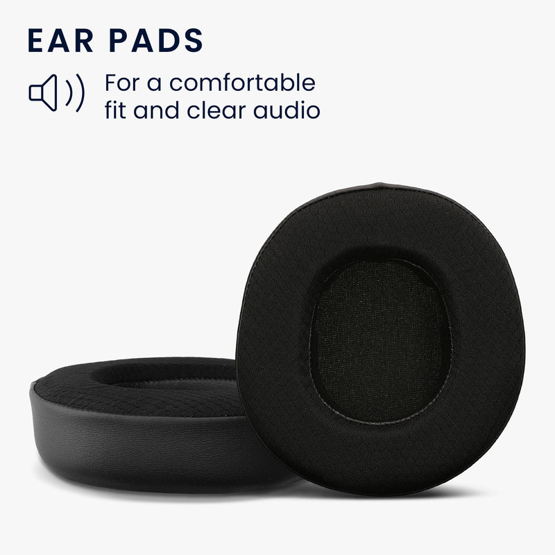 kwmobile Ear Pads for SteelSeries Arctis Nova Pro Wireless Earpads Replacement Headphone Spare Parts Headphone Replacement Pads with Cooling Effect