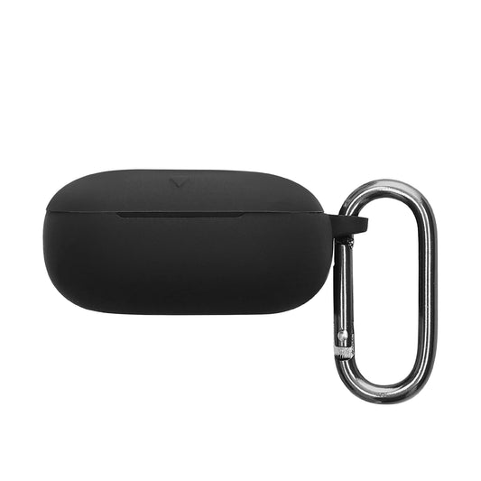 kwmobile Hülle kompatibel mit Anker Soundcore Liberty 5 Kopfhörer - Silikon Schutzhülle Etui Case Cover Schoner in Schwarz Schwarz  