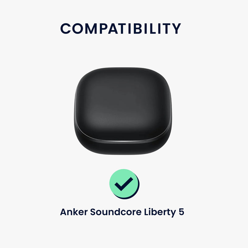 kwmobile Case Compatible with Anker Soundcore Liberty 5 Headphones