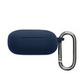 kwmobile Hülle kompatibel mit Anker Soundcore Liberty 5 Kopfhörer - Silikon Schutzhülle Etui Case Cover Schoner in Dunkelblau Dunkelblau  