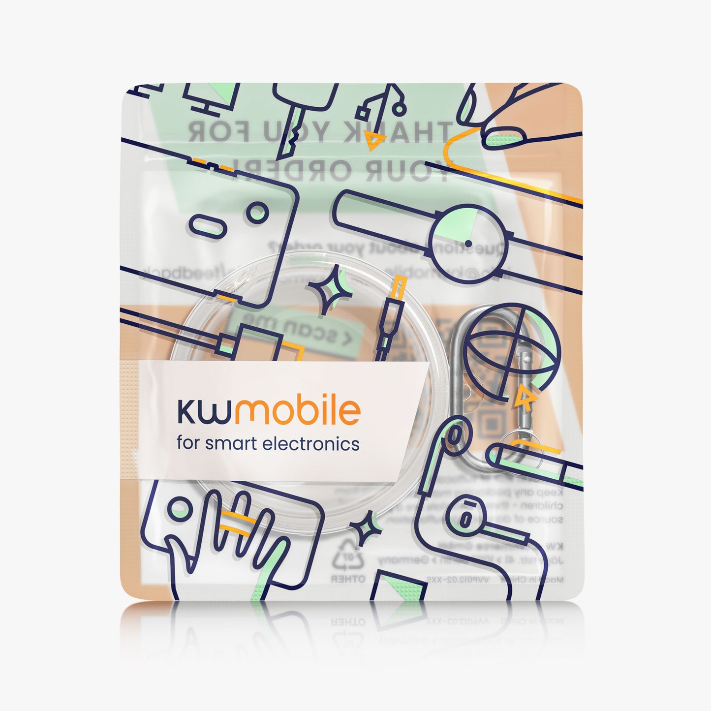 kwmobile Case for Anker Soundcore Sleep A20 Headphones Cover