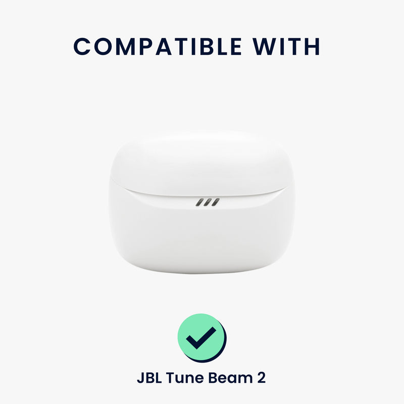 kwmobile Case for JBL Tune Beam 2 Case - Headphone Protective Cover with Carabiner