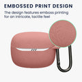 kwmobile Case for JBL Tune Beam 2 Case - Headphone Protective Cover with Carabiner