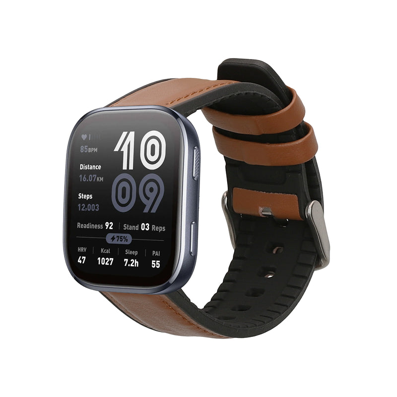 kwmobile Watch Strap for 22mm Amazfit Bip 6 / Bip 5 Unity / Bip 5 / GTS 3 / Balance 2 / Helio Strap Bracelet Replacement Band for Fitness Tracker with Watch Clasp Changing Strap Smartwatch