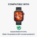 kwmobile Case Compatible with Huawei Watch Fit 4 Pro Protective Frame Accessory