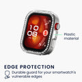 kwmobile Case Compatible with Huawei Watch Fit 4 Pro Protective Frame Accessory
