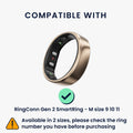 kwmobile 8x Smart Ring Protector Compatible with RingConn Gen 2 SmartRing Case Protective Cover