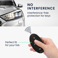 kwmobile Car Key Protection Case Compatible with Hyundai 7-Button Ioniq 6 Grandeur GN7 KONA 2023 Case - Silicone Key Cover
