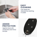 kwmobile Car Key Protection Case Compatible with Hyundai 7-Button Ioniq 6 Grandeur GN7 KONA 2023 Case - Silicone Key Cover