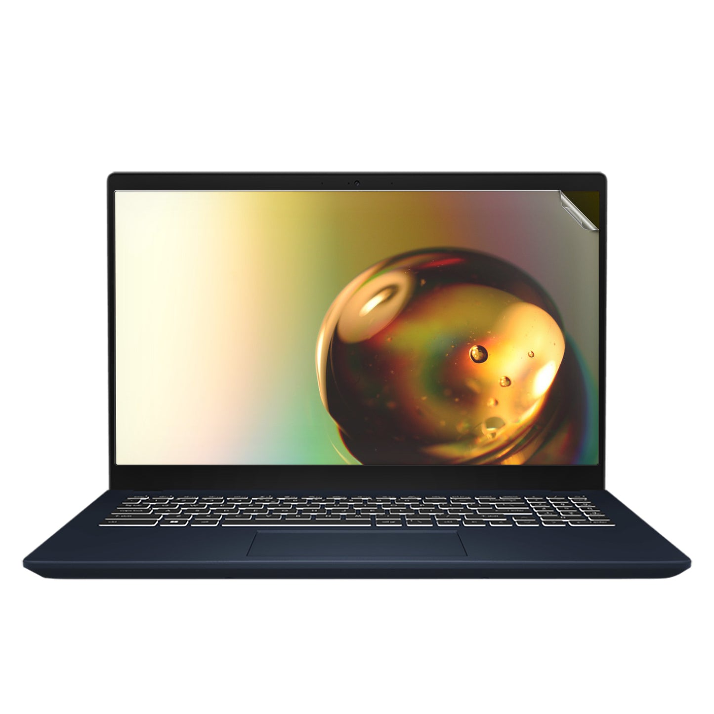 kwmobile Schutzfolie für MSI Modern 15 Lifestyle & Business 15.6" (B7M-284) Folie - Laptop Folie - Displayschutz matt - Displayschutzfolie Displayfolie entspiegelt - Laptop Schutz Zubehör Transparent  