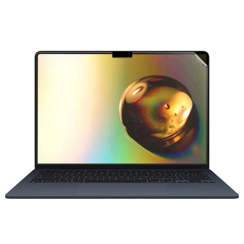 kwmobile Schutzfolie für Apple Macbook Air 13 M4 2025 A3240 Folie - Laptop Folie - Displayschutz matt - Displayschutzfolie Displayfolie entspiegelt - Laptop Schutz Zubehör Transparent  