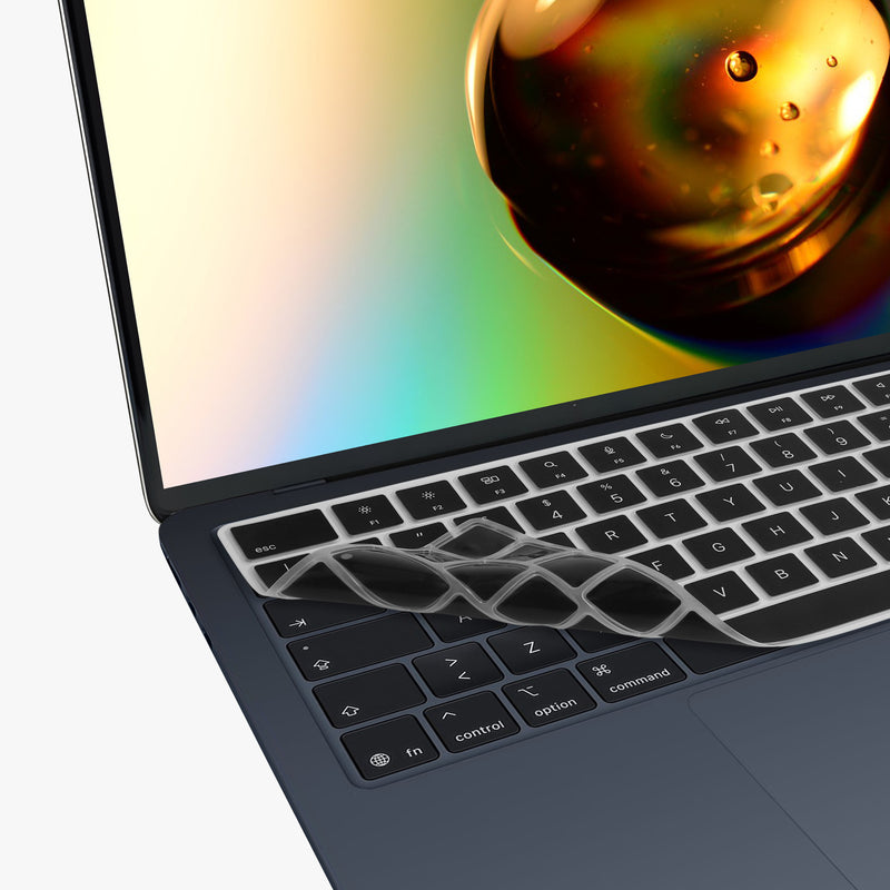 Silicone Keyboard Protector QWERTY (Italian) Compatible with Apple MacBook Air 13 M4 2025 A3240