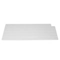 kwmobile Silikon Tastaturschutz für Apple Macbook Air 13 M4 2025 A3240 - QWERTY US Keyboard Cover Abdeckung - Transparent Transparent  