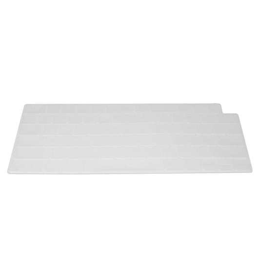 kwmobile Silikon Tastaturschutz für Apple Macbook Air 13 M4 2025 A3240 - QWERTY US Keyboard Cover Abdeckung - Transparent Transparent  