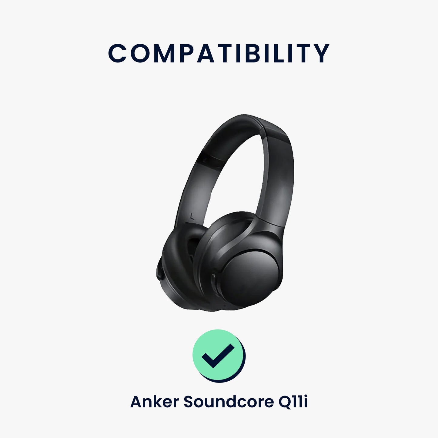 2x Ear pads for Anker Soundcore Q11i
