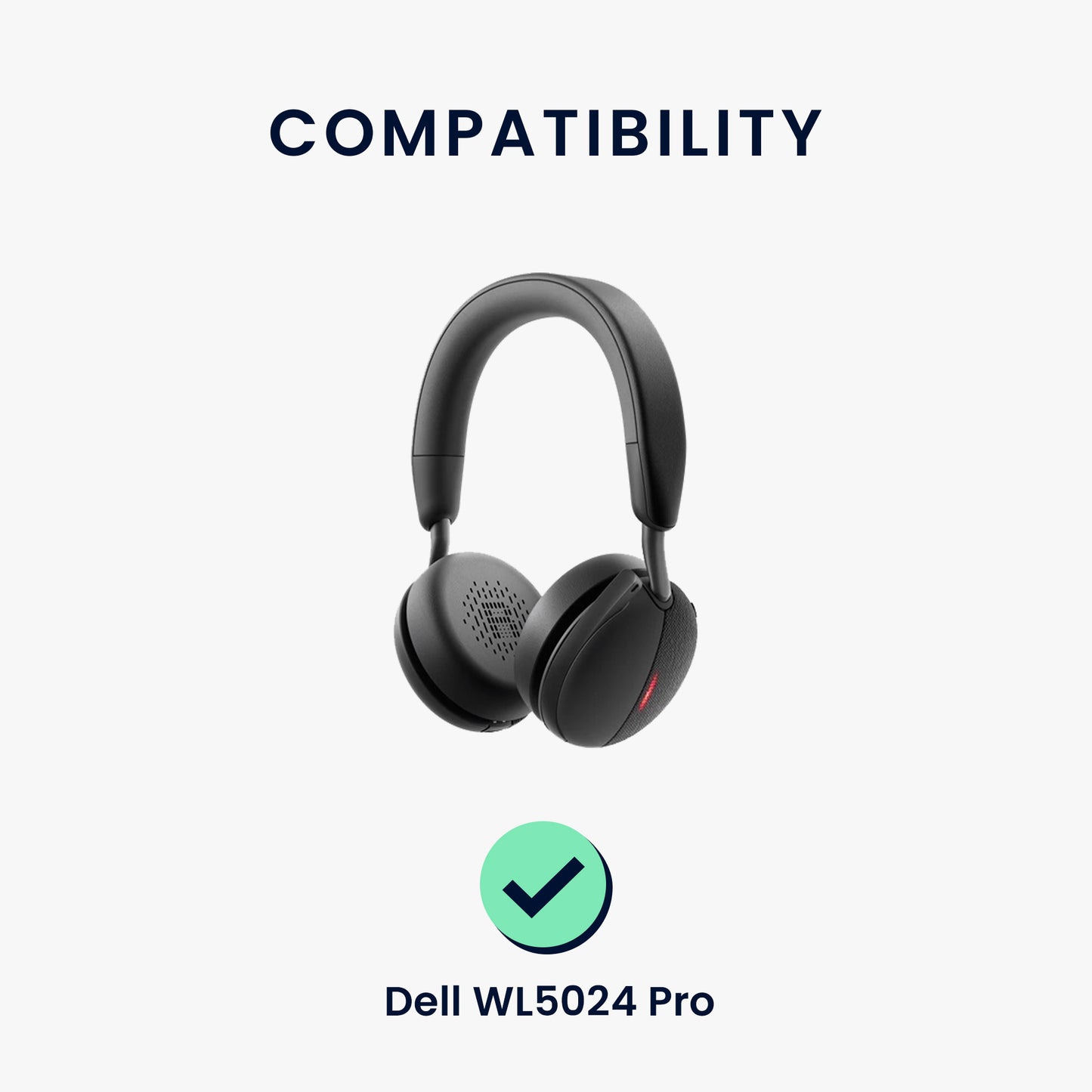 2x Earpads for Dell WL5024 Pro