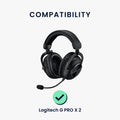 2x Ear Pads for Logitech G PRO X 2