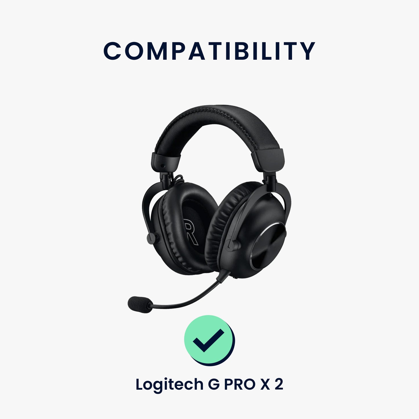 2x Ear Pads for Logitech G PRO X 2