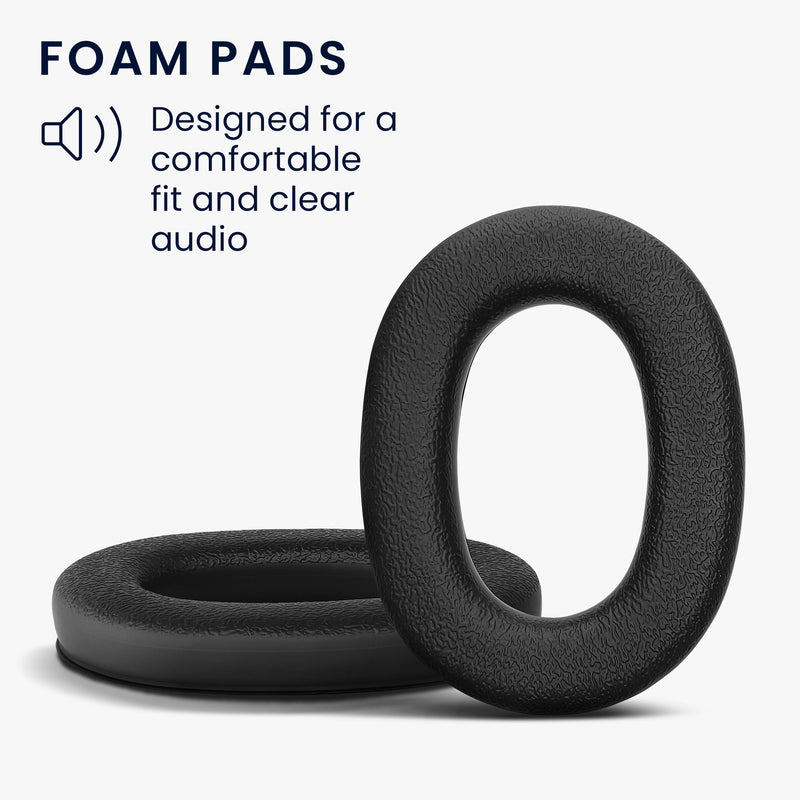 2x Velour Ear Pads for 3M WorkTunes