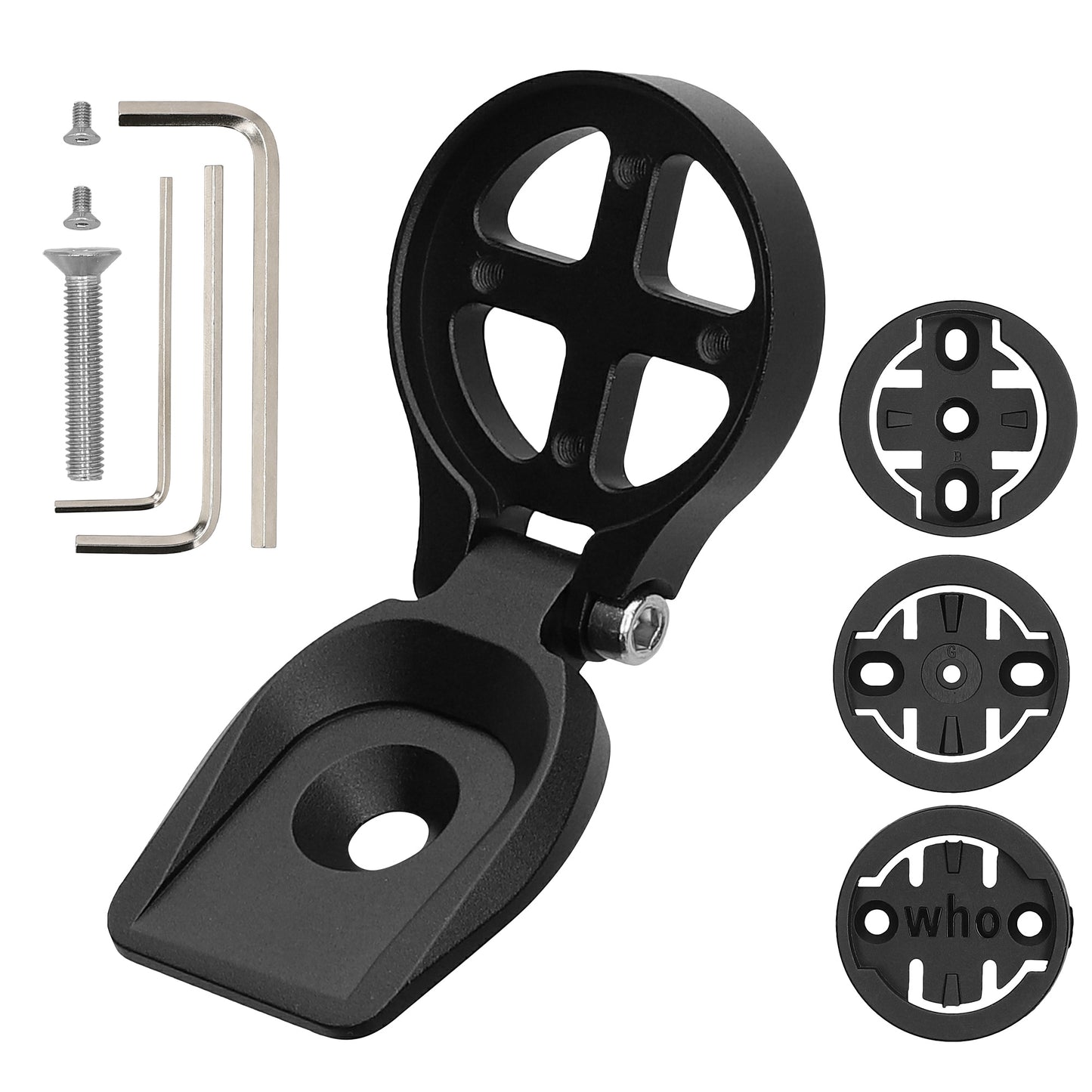 kwmobile Mount compatible with Garmin Edge / Bryton Rider / Wahoo Mount - Bicycle Mount - Stem Mount for Bike Computer