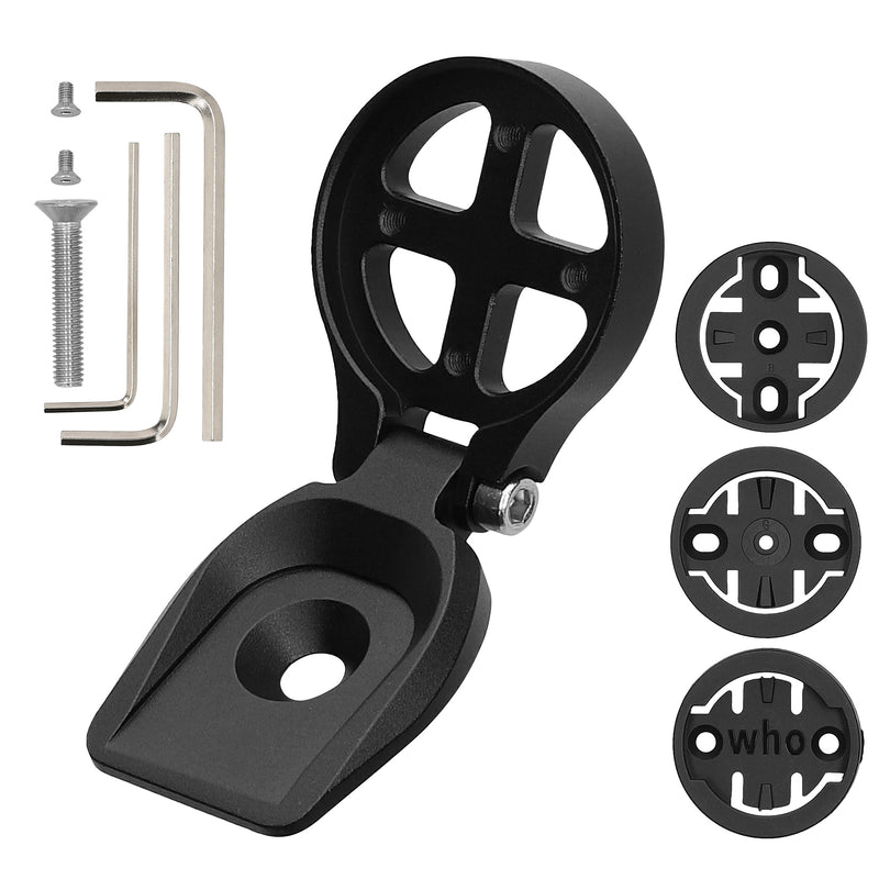 kwmobile Mount compatible with Garmin Edge / Bryton Rider / Wahoo Mount - Bicycle Mount - Stem Mount for Bike Computer