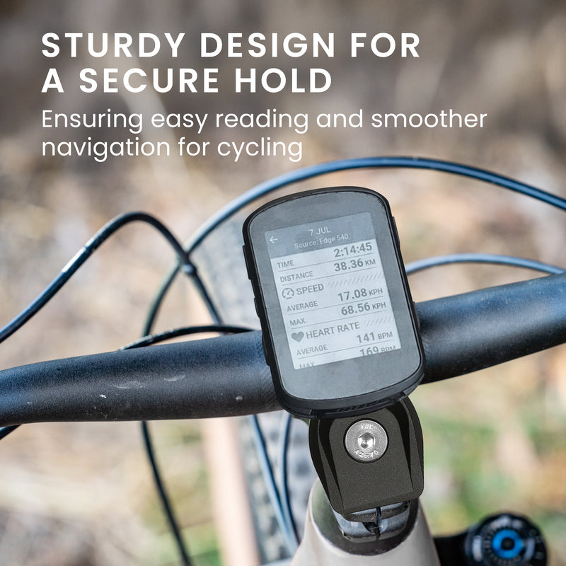 kwmobile Mount compatible with Garmin Edge / Bryton Rider / Wahoo Mount - Bicycle Mount - Stem Mount for Bike Computer