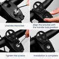 kwmobile Mount compatible with Garmin Edge / Bryton Rider / Wahoo Mount - Bicycle Mount - Stem Mount for Bike Computer