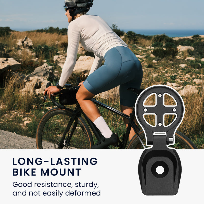 kwmobile Mount compatible with Garmin Edge / Bryton Rider / Wahoo Mount - Bicycle Mount - Stem Mount for Bike Computer
