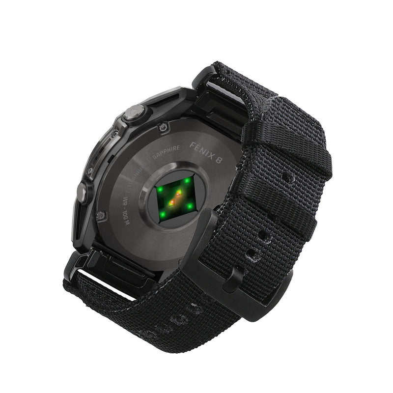 kwmobile Replacement Strap compatible with Garmin 22mm Fenix 8 47mm / Tactix 8 47mm / Instinct 45mm / Epix Strap