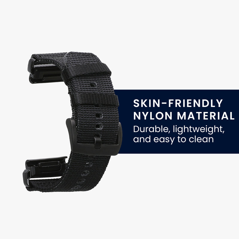 kwmobile Replacement Wristband compatible with Garmin 26mm Fenix 8 51mm / Instinct 50mm / Fenix 7X / Fenix 6X Band