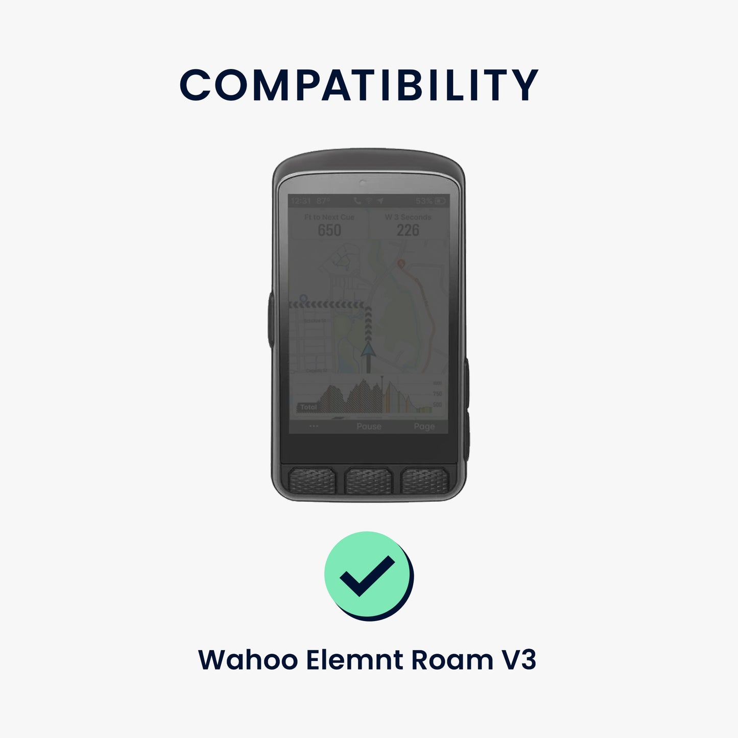 Case for Wahoo Elemnt Roam V3
