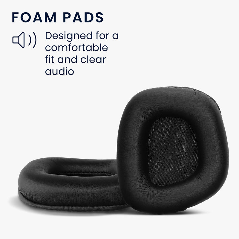 kwmobile Ear Pads for Corsair Void v2 / Void Elite Surround / Void Pro - Replacement Ear Cushions - Headphone Spare Parts - Headphone Replacement Pads for Over Ear Headphones