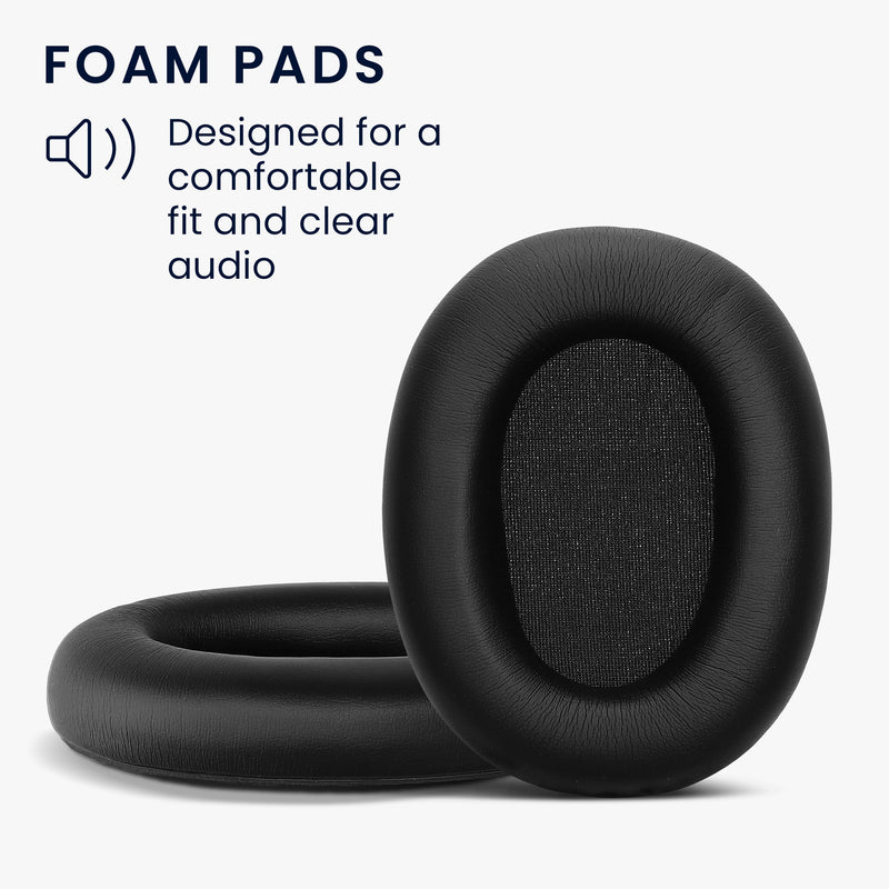 kwmobile Ear Pads for Sony WH-1000XM6 Earpads Replacement Headphone Spare Parts Over Ear Headphones