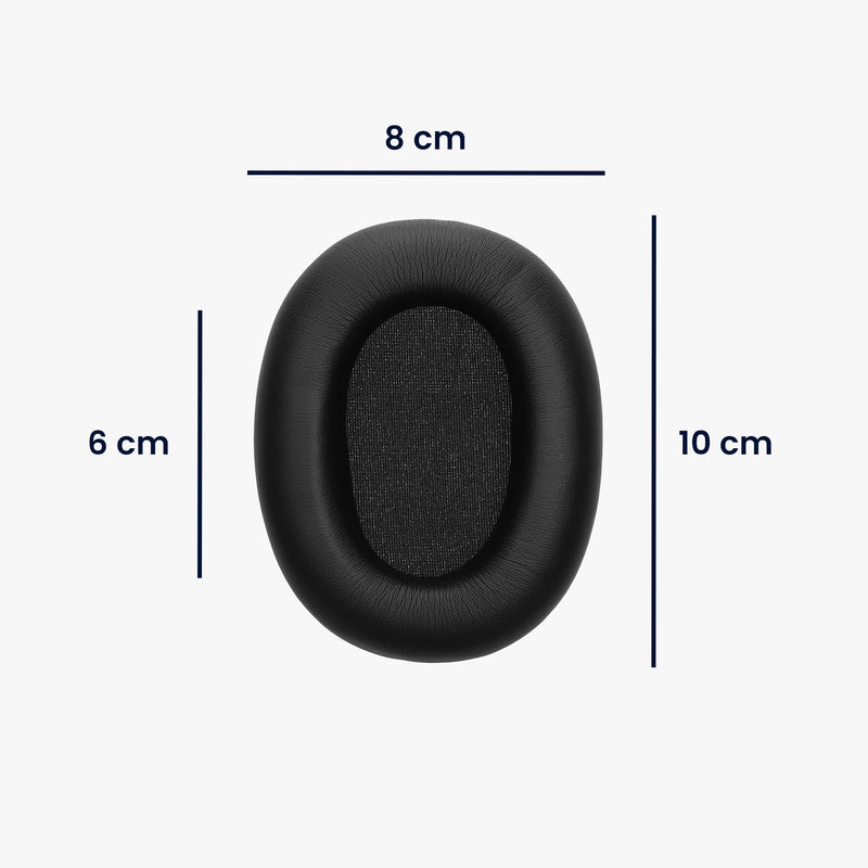 kwmobile Ear Pads for Sony WH-1000XM6 Earpads Replacement Headphone Spare Parts Over Ear Headphones