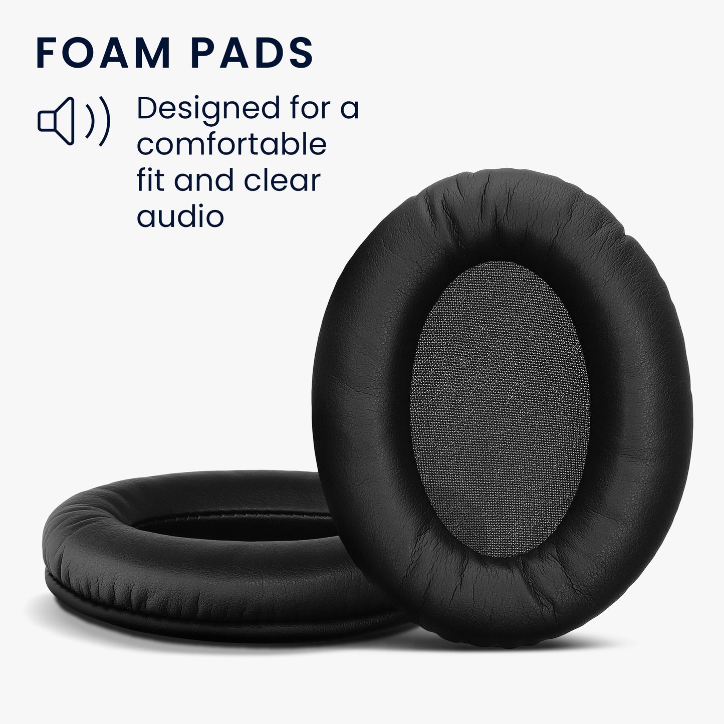 kwmobile Ear Pads for Sennheiser HD280 Pro Ear Cushions Replacement Ear Pads Headphone Spare Parts Headphone Replacement Pads Over Ear Headphones