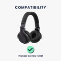 kwmobile Ear Pads for Pioneer DJ HDJ-CUE1 Earpads Replacement Headphone Spare Parts Headphone Replacement Cushions Over Ear Headphones