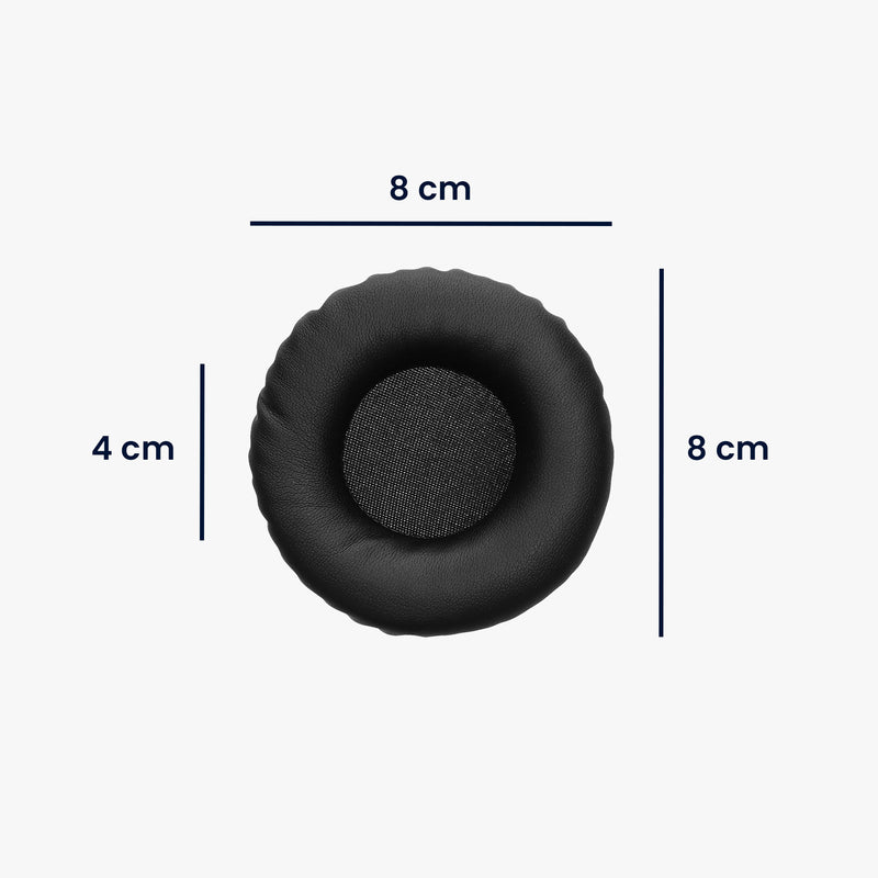kwmobile Ear Pads for Pioneer DJ HDJ-CUE1 Earpads Replacement Headphone Spare Parts Headphone Replacement Cushions Over Ear Headphones