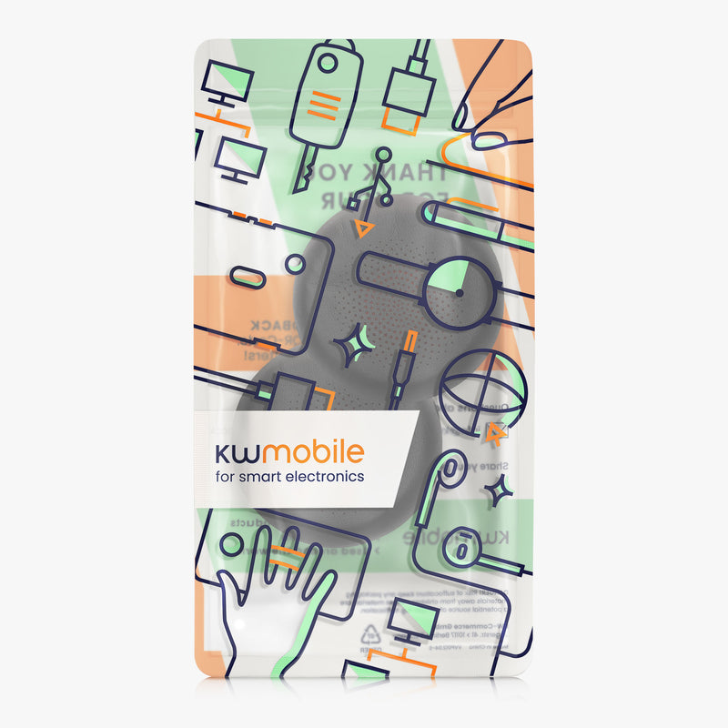 kwmobile Ear Pads for Yealink BH70 / WH64 Earpads Replacement Ear Cushions Headphone Spare Parts Headphone Replacement Pads Over Ear Headphones