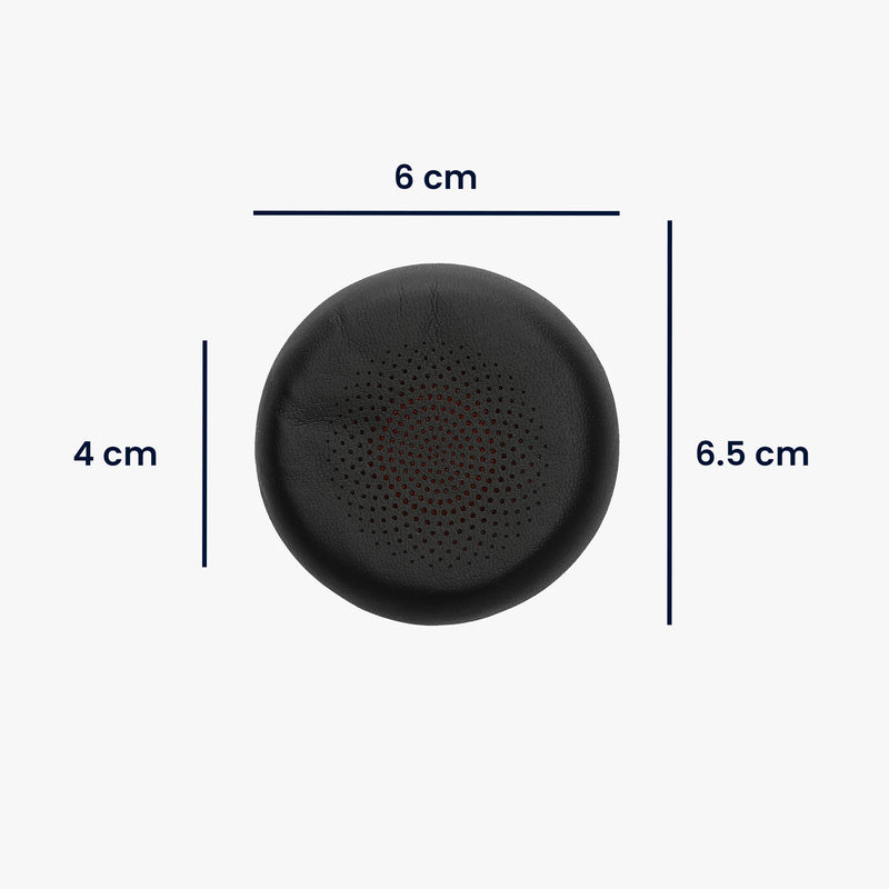 kwmobile Ear Pads for Yealink BH70 / WH64 Earpads Replacement Ear Cushions Headphone Spare Parts Headphone Replacement Pads Over Ear Headphones