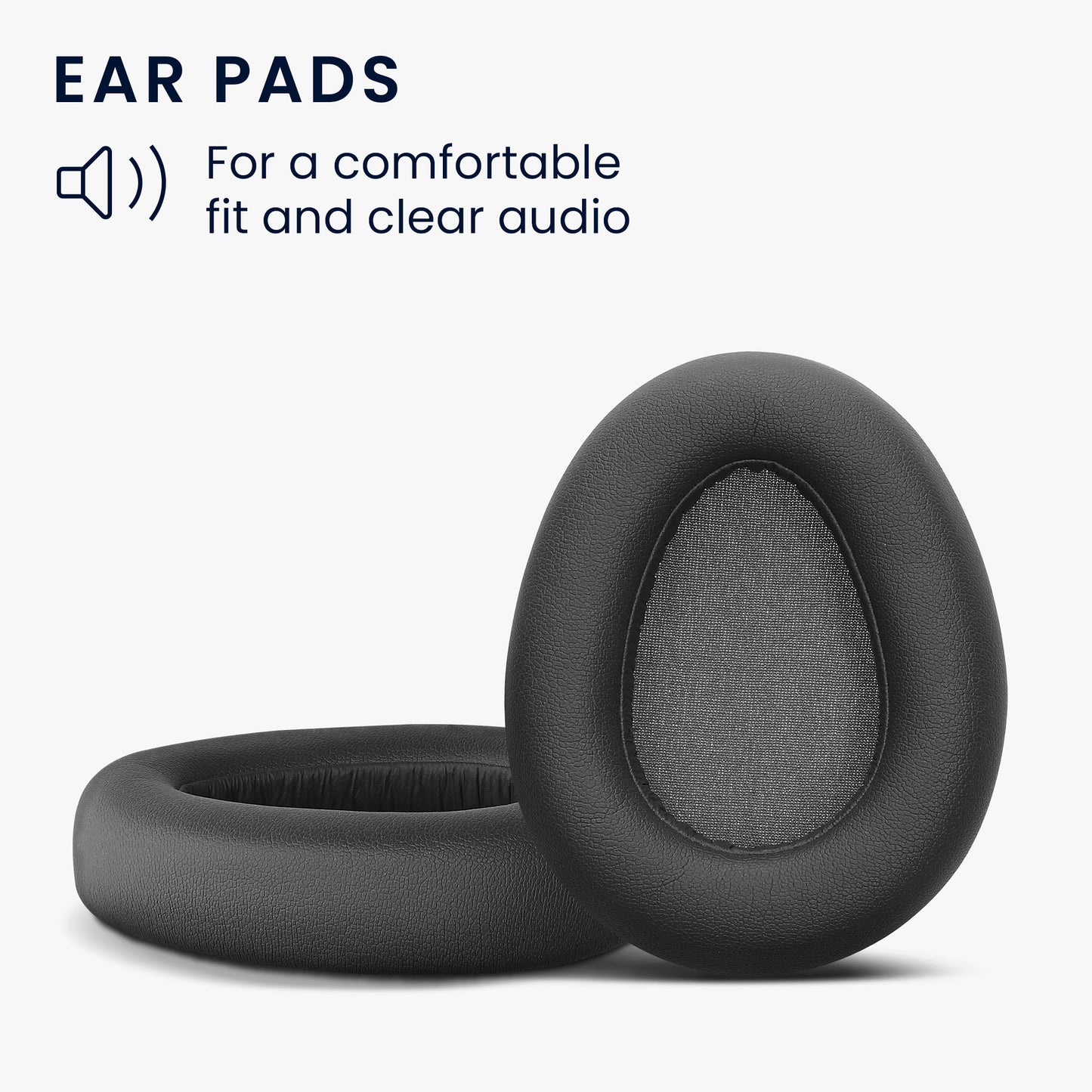 kwmobile Ear Pads for Jlab Jbuds Lux ANC Earpads Replacement Headphone Spare Parts with Cooling Effect