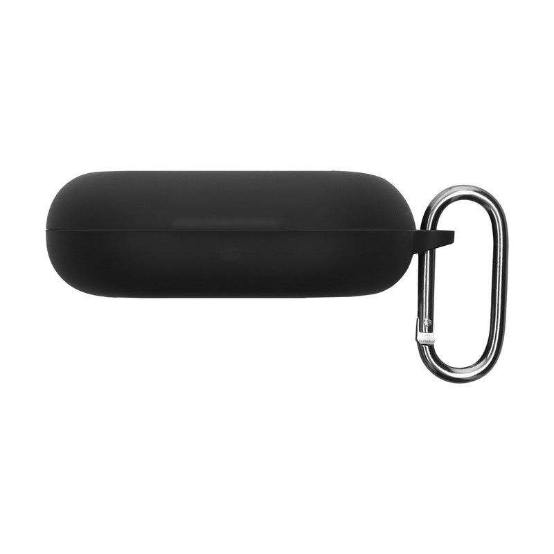 kwmobile Hülle kompatibel mit SoundPeats Chasers Kopfhörer - Silikon Schutzhülle Etui Case Cover Schoner in Schwarz Schwarz  