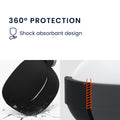 kwmobile Case Compatible with JBL Tune Flex 2 Headphones Case TPU Cover Protective Case
