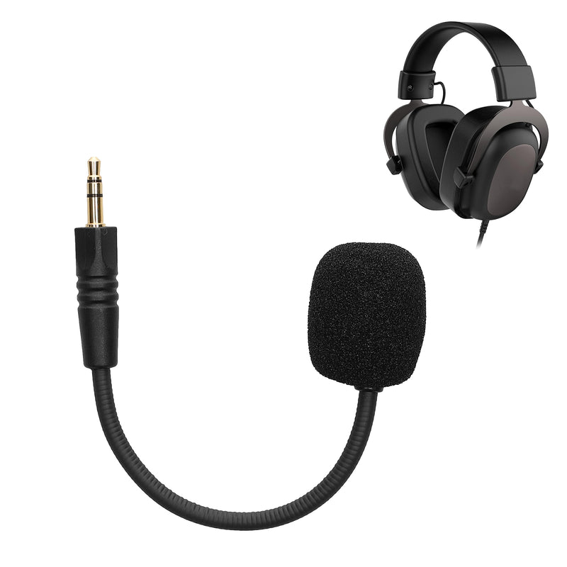 kwmobile Replacement Headphone Microphone compatible with Havit H2002D Headset - Gaming Headphones Microphone with 3.5mm Jack Plug