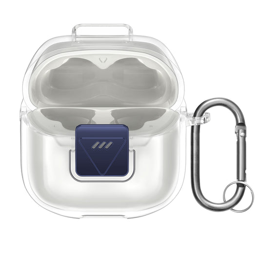 kwmobile Hülle für JBL Tune Flex 2 Case - TPU Silikon Schutzhülle - Kopfhörer Cover - Transparent Transparent  