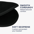 kwmobile Case Compatible with Anker Soundcore Q20i - Headset Cover Made of Durable Neoprene Fabric