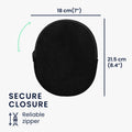 kwmobile Case Compatible with Anker Soundcore Q20i - Headset Cover Made of Durable Neoprene Fabric