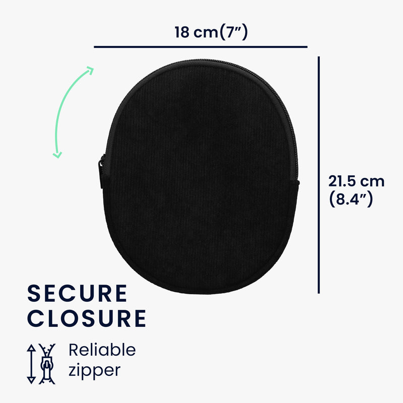 kwmobile Case Compatible with Anker Soundcore Q20i - Headset Cover Made of Durable Neoprene Fabric