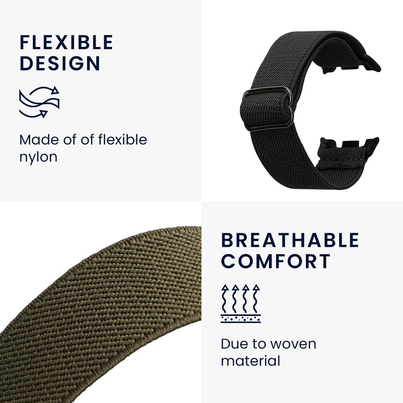 kwmobile Watch Strap for Samsung Galaxy Watch 8 / Galaxy Watch 8 Classic 46mm Strap Fitness Tracker Band Set Replacement Strap Smartwatch