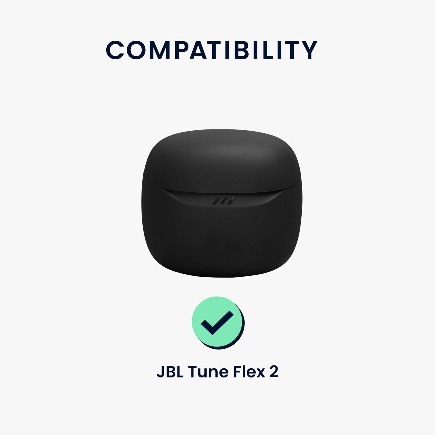 Silicone Case for JBL Tune Flex 2 Don't touch my Headphones Design