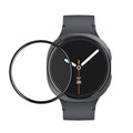 kwmobile 2x Transparente Displayschutzfolie kompatibel mit Samsung Galaxy Watch 8 (44mm) Folie - Schutzfolie für Fitness Tracker - robuster Displayschutz Transparent  